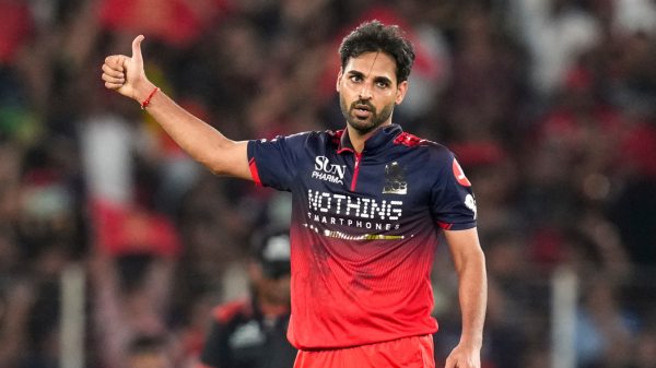 Bhuvneshwar Kumar creates UPT20 League history with 400 dot balls Bhuvneshwar Kumar creates UPT20 League history with 400 dot balls