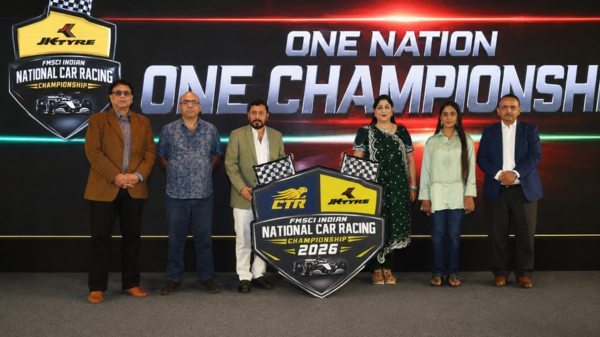 Indian National Car Racing Championship 2026 Unveiled by CTR and JK Tyre Indian National Car Racing Championship 2026 Unveiled by CTR and JK Tyre