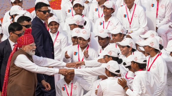 PM Modi Announces Nationwide Talent Hunt For 5-15-Year-Olds With 2036 Olympics In Sight PM Modi Announces Nationwide Talent Hunt For 5-15-Year-Olds With 2036 Olympics In Sight