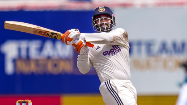 Rishabh Pant completes 100 Sixes in Test Cricket Rishabh Pant completes 100 Sixes in Test Cricket