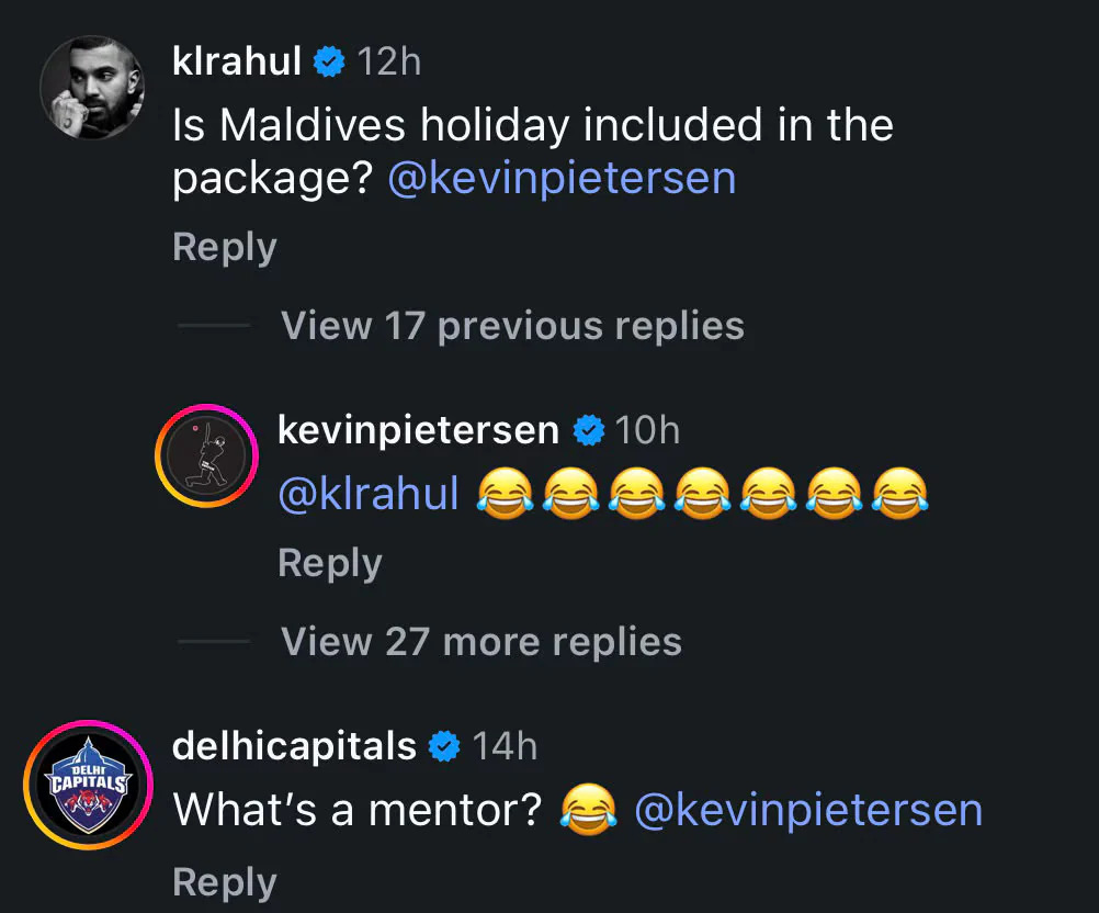 Kevin Pietersen KL Rahul s IPL Banter Takes Social Media By A Storm