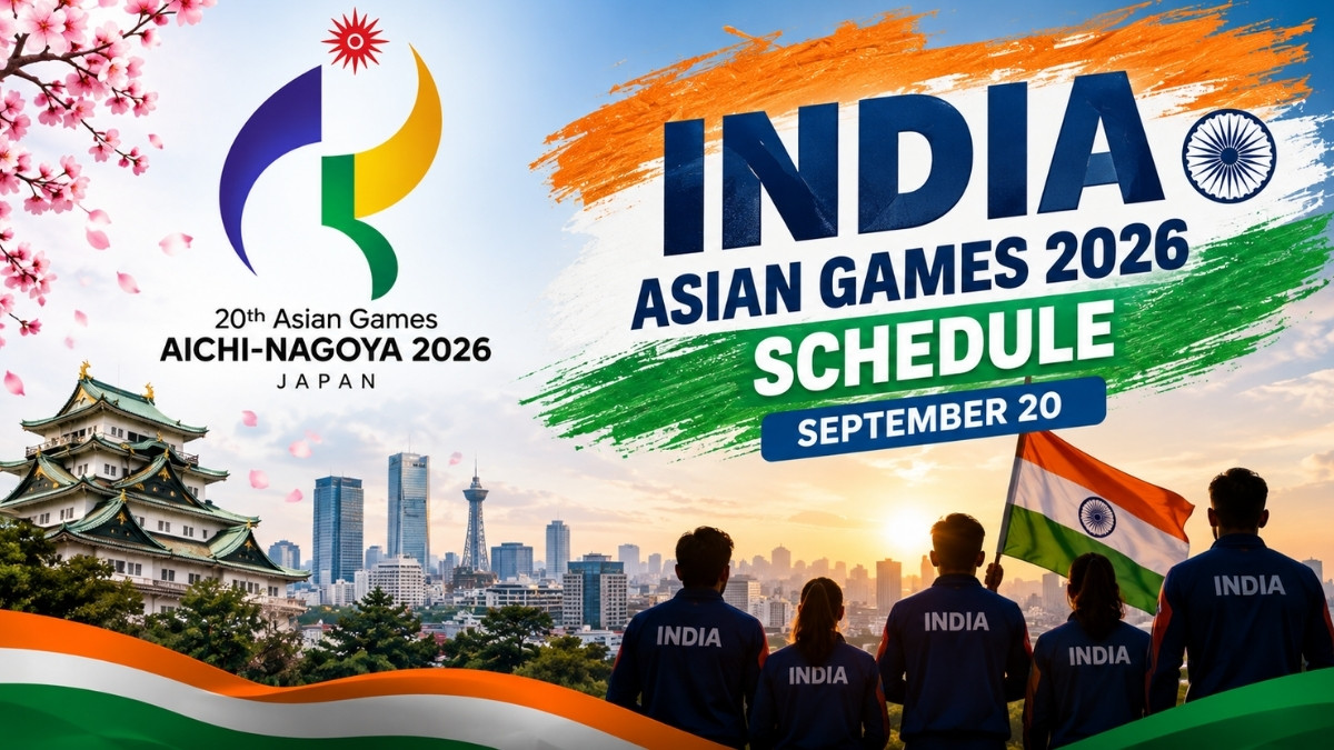 Asian Games 2026 India s Full Schedule on September 20 Key Events Timings and Players Asian Games 2026 India s Full Schedule on September 20 Key Events Timings and Players