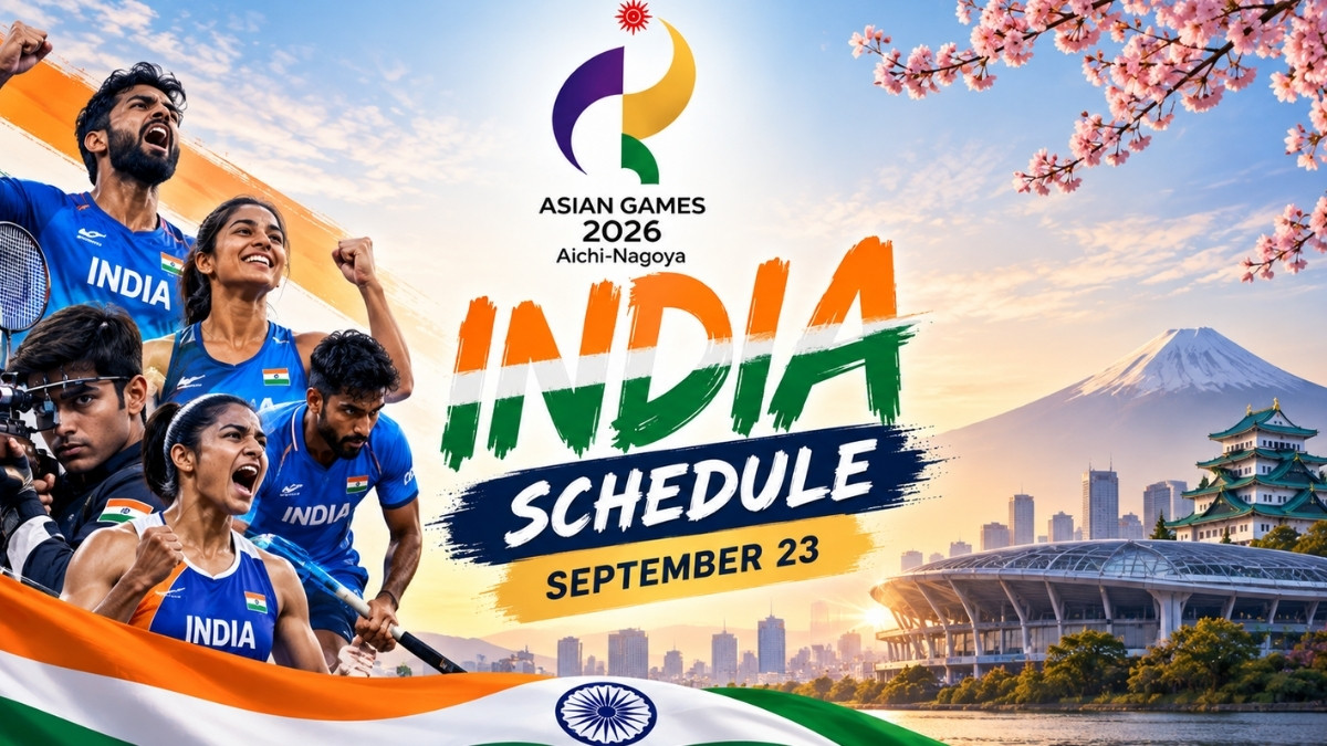 India Schedule on September 23 Asian Games 2026 Full List of India Events Timing Medal Events India Schedule on September 23 Asian Games 2026 Full List of India Events Timing Medal Events