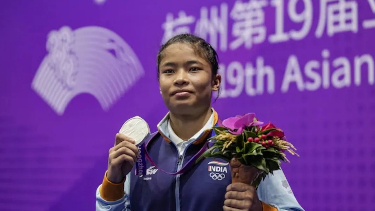 Who is Roshibina Devi Manipur-born becomes first Indian to Three Consecutive Asian Games Medals Who is Roshibina Devi Manipur-born becomes first Indian to Three Consecutive Asian Games Medals