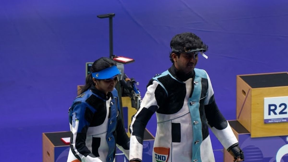 Elavenil Parth Finish Fourth In 10m Air Rifle Mixed Team Final At Asian Games 2026 Elavenil Parth Finish Fourth In 10m Air Rifle Mixed Team Final At Asian Games 2026