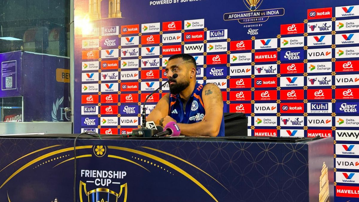 Varun Chakravarthy Hails Team India s Batting Performance in 1st Afghan T20I Varun Chakravarthy Hails Team India s Batting Performance in 1st Afghan T20I
