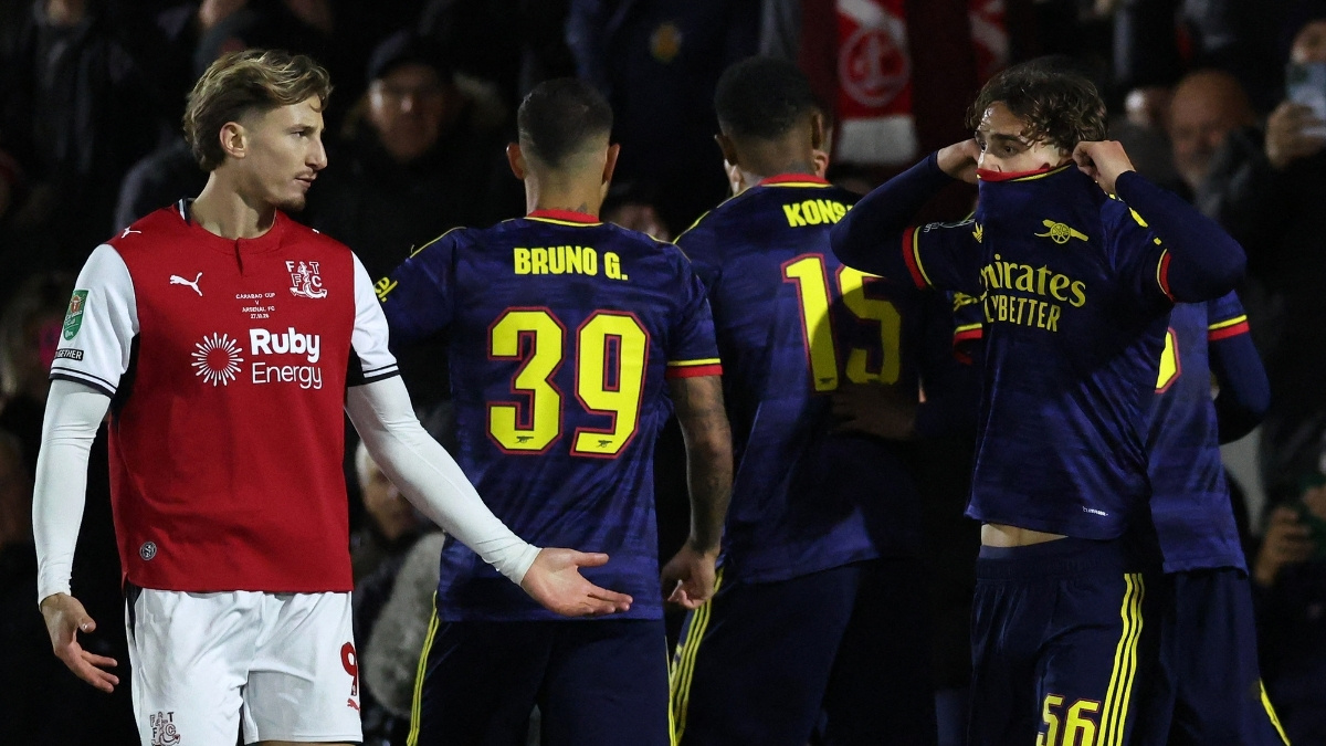 Arsenal Stunned by Fleetwood Town in Carabao Cup as Gunners Crash Out on Penalties Arsenal Stunned by Fleetwood Town in Carabao Cup as Gunners Crash Out on Penalties