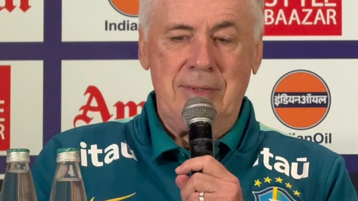 India vs Brazil Carlo Ancelotti says Motivation for New Generation ahead of India match India vs Brazil Carlo Ancelotti says Motivation for New Generation ahead of India match