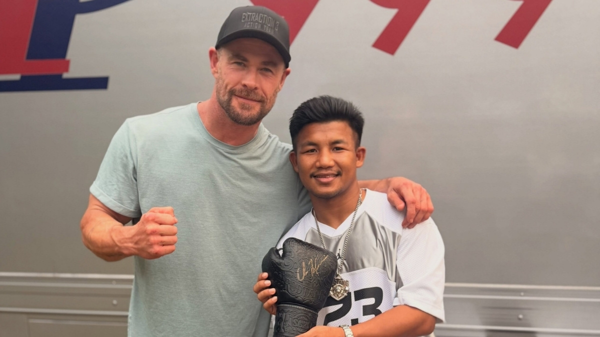ONE Championship s Rodtang Meets Hollywood Star Chris Hemsworth On Extraction 3 Set In Thailand ONE Championship s Rodtang Meets Hollywood Star Chris Hemsworth On Extraction 3 Set In Thailand