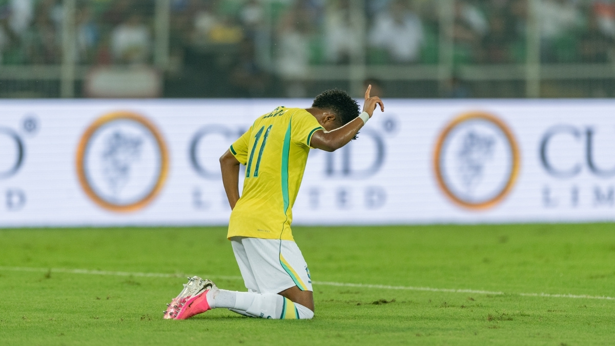 India vs Brazil Samba Magic secures Comfortable Win in Kolkata despite sporadic Tiger Roar India vs Brazil Samba Magic secures Comfortable Win in Kolkata despite sporadic Tiger Roar