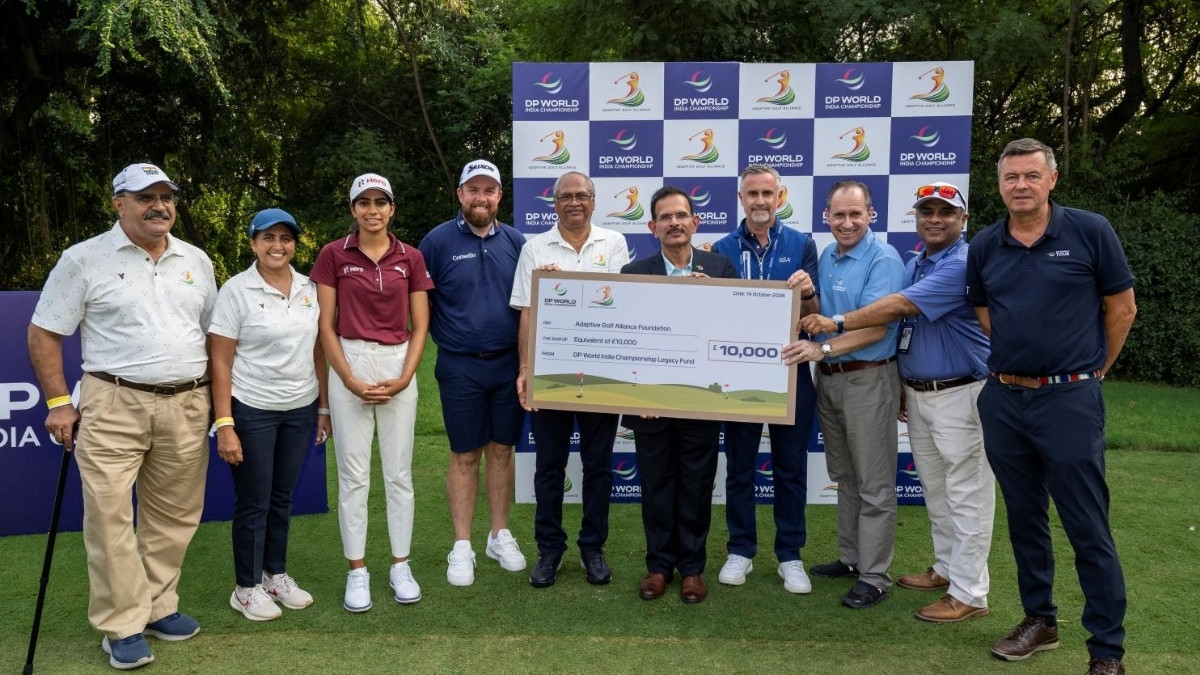 DP World India Championship Legacy Fund Pledges 10 000 to Promote Adaptive Golf in India DP World India Championship Legacy Fund Pledges 10 000 to Promote Adaptive Golf in India
