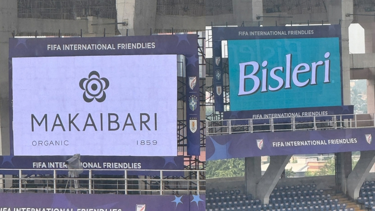 India vs Brazil Tricolour in Seats High Security Water Kiosk Salt Lake Stadium in New Avatar