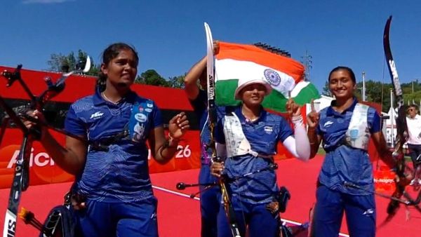 ಏಷ್ಯನ್ ಗೇಮ್ಸ್: ಭಾರತಕ್ಕೆ ಐತಿಹಾಸಿಕ ಚಿನ್ನದ ಪದಕ, ಮಹಿಳಾ ರೇಕರ್ವ್ ತಂಡ ದಕ್ಷಿಣ ಕೊರಿಯಾವನ್ನು 5-3 ಅಂತರದಿಂದ ಮಣಿಸಿತು