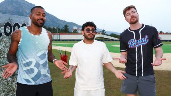 Hardik Pandya: ಮಿಸ್ಟರ್‌ಬೀಸ್ಟ್‌-ಕ್ಯಾರಿಮಿನಾಟಿ ಜೊತೆ ಟ್ರೇಡ್‌ಮಾರ್ಕ್‌ ಸೆಲೆಬ್ರೇಷನ್; ಫೋಟೋ ವೈರಲ್!