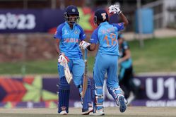 U-19 Women's T20 World Cup 2023: ನ್ಯೂಜಿಲೆಂಡ್ ಮಣಿಸಿ ಫೈನಲ್ಗೆ ಲಗ್ಗೆ ಇಟ್ಟ ಭಾರತ ವನಿತೆಯರು U-19 Women's T20 World Cup 2023: ನ್ಯೂಜಿಲೆಂಡ್ ಮಣಿಸಿ ಫೈನಲ್ಗೆ ಲಗ್ಗೆ ಇಟ್ಟ ಭಾರತ ವನಿತೆಯರು