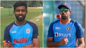 Ind vs Aus 1st Test: ಆಸ್ಟ್ರೇಲಿಯಾ ನೆಟ್ ಬೌಲರ್ ಮಹೇಶ್ ಪಿಥಿಯಾ-ಅಶ್ವಿನ್ ಭೇಟಿ: ಆಸ್ಟ್ರೇಲಿಯಾ ವಿರುದ್ಧ ಅಶ್ವಿನ್ ರಣತಂತ್ರ ! Ind vs Aus 1st Test: ಆಸ್ಟ್ರೇಲಿಯಾ ನೆಟ್ ಬೌಲರ್ ಮಹೇಶ್ ಪಿಥಿಯಾ-ಅಶ್ವಿನ್ ಭೇಟಿ: ಆಸ್ಟ್ರೇಲಿಯಾ ವಿರುದ್ಧ ಅಶ್ವಿನ್ ರಣತಂತ್ರ !