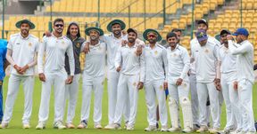Ranji Trophy 2023: ಸೆಮಿಫೈನಲ್ ಪಂದ್ಯಗಳ ವೇಳಾಪಟ್ಟಿ, ಸ್ಥಳ, ಲೈವ್ ಸ್ಟ್ರೀಮಿಂಗ್; ಕರ್ನಾಟಕದ ಎದುರಾಳಿ ಯಾರು? Ranji Trophy 2023: ಸೆಮಿಫೈನಲ್ ಪಂದ್ಯಗಳ ವೇಳಾಪಟ್ಟಿ, ಸ್ಥಳ, ಲೈವ್ ಸ್ಟ್ರೀಮಿಂಗ್; ಕರ್ನಾಟಕದ ಎದುರಾಳಿ ಯಾರು?