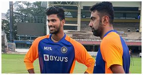 ಭಾರತ vs ಆಸ್ಟ್ರೇಲಿಯಾ: ಸುಂದರ್ ಸೇರಿ ನಾಲ್ವರು ಸ್ಪಿನ್ನರ್ಗಳು ನೆಟ್ ಬೌಲರ್ಗಳಾಗಿ ತಂಡಕ್ಕೆ ಸೇರ್ಪಡೆ ಭಾರತ vs ಆಸ್ಟ್ರೇಲಿಯಾ: ಸುಂದರ್ ಸೇರಿ ನಾಲ್ವರು ಸ್ಪಿನ್ನರ್ಗಳು ನೆಟ್ ಬೌಲರ್ಗಳಾಗಿ ತಂಡಕ್ಕೆ ಸೇರ್ಪಡೆ