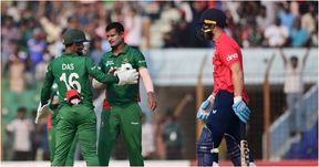 England vs Bangladesh t20: ಬಟ್ಲರ್ ಬಳಗಕ್ಕೆ ಬಾಂಗ್ಲಾ ಆಘಾತ; 6 ವಿಕೆಟ್‌ ಅಂತರದ ಗೆಲುವು 