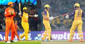 WPL 2023: ಕಿರಣ್, ಹ್ಯಾರಿಸ್ ಭರ್ಜರಿ ಬ್ಯಾಟಿಂಗ್; ಗುಜರಾತ್ ಜೈಂಟ್ಸ್ ವಿರುದ್ಧ ಯುಪಿ ವಾರಿಯರ್ಸ್ಗೆ ರೋಚಕ ಜಯ WPL 2023: ಕಿರಣ್, ಹ್ಯಾರಿಸ್ ಭರ್ಜರಿ ಬ್ಯಾಟಿಂಗ್; ಗುಜರಾತ್ ಜೈಂಟ್ಸ್ ವಿರುದ್ಧ ಯುಪಿ ವಾರಿಯರ್ಸ್ಗೆ ರೋಚಕ ಜಯ