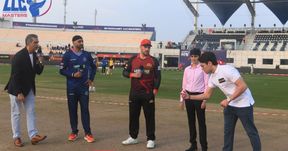 LLC 2023: ಇಂಡಿಯಾ ಮಹಾರಾಜಸ್ vs ವರ್ಲ್ಡ್ ಜೈಂಟ್ಸ್ ಟಾಸ್ ವರದಿ, ಆಡುವ 11ರ ಬಳಗ & ಲೈವ್ ಸ್ಕೋರ್ 