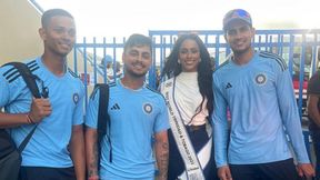 IND vs WI: ಭಾರತದ ಈ ಮೂವರು ಯುವ ಆಟಗಾರರನ್ನು ಭೇಟಿಯಾದ ವಿಶ್ವಸುಂದರಿ; ಫೋಟೋ ವೈರಲ್ IND vs WI: ಭಾರತದ ಈ ಮೂವರು ಯುವ ಆಟಗಾರರನ್ನು ಭೇಟಿಯಾದ ವಿಶ್ವಸುಂದರಿ; ಫೋಟೋ ವೈರಲ್