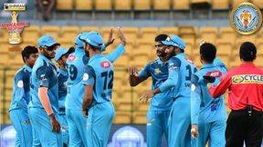 Maharaja Trophy 2023: ಗುಲ್ಬರ್ಗ ಮಿಸ್ಟಿಕ್ಸ್ ಆಲ್ರೌಂಡ್ ಆಟ; ಬೆಂಗಳೂರು ಬ್ಲಾಸ್ಟರ್ಸ್ಗೆ ತಪ್ಪದ ಸೋಲಿನ ಸರಪಳಿ Maharaja Trophy 2023: ಗುಲ್ಬರ್ಗ ಮಿಸ್ಟಿಕ್ಸ್ ಆಲ್ರೌಂಡ್ ಆಟ; ಬೆಂಗಳೂರು ಬ್ಲಾಸ್ಟರ್ಸ್ಗೆ ತಪ್ಪದ ಸೋಲಿನ ಸರಪಳಿ