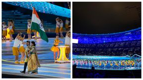 ಏಷ್ಯನ್ ಗೇಮ್ಸ್‌ಗೆ ಅದ್ದೂರಿ ಚಾಲನೆ: ಲೊವ್ಲಿನಾ, ಹರ್ಮನ್‌ಪ್ರೀತ್ ಸಿಂಗ್ ನೇತೃತ್ವದಲ್ಲಿ ಭಾರತದ ಪರೇಡ್