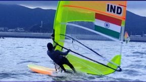 Asian Games 2023: ಪುರುಷರ ವಿಂಡ್ಸರ್ಫರ್ RS:Xನಲ್ಲಿ ಕಂಚಿನ ಪದಕ ಗೆದ್ದ ಭಾರತದ ಇಯಾಬಾದ್ ಅಲಿ Asian Games 2023: ಪುರುಷರ ವಿಂಡ್ಸರ್ಫರ್ RS:Xನಲ್ಲಿ ಕಂಚಿನ ಪದಕ ಗೆದ್ದ ಭಾರತದ ಇಯಾಬಾದ್ ಅಲಿ