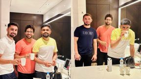  ಕರ್ನಾಟಕದ 'ನಂದಿನಿ ಗುಡ್ ಲೈಫ್' ಹಾಲು ಕುಡಿದ ಪಾಕಿಸ್ತಾನ ಕ್ರಿಕೆಟಿಗರು
