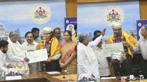 ಏಷ್ಯನ್ ಗೇಮ್ಸ್ ಪದಕ ವಿಜೇತರನ್ನು ಸನ್ಮಾನಿಸಿದ ಸಿಎಂ ಸಿದ್ದರಾಮಯ್ಯ; ಸರ್ಕಾರಿ ಉದ್ಯೋಗದಲ್ಲಿ ಮೀಸಲಾತಿ ಭರವಸೆ