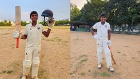 KSCA ಟೂರ್ನಿಗಳಲ್ಲಿ ರನ್ಗಳ ಶಿಖರ ನಿರ್ಮಿಸಿರುವ ಬೆಂಗಳೂರಿನ ಬಾಲಕ ನಿತೀಶ್ ಆರ್ಯ; ಭಾರತ ತಂಡದಲ್ಲಿ ಆಡುವ ಕನಸು KSCA ಟೂರ್ನಿಗಳಲ್ಲಿ ರನ್ಗಳ ಶಿಖರ ನಿರ್ಮಿಸಿರುವ ಬೆಂಗಳೂರಿನ ಬಾಲಕ ನಿತೀಶ್ ಆರ್ಯ; ಭಾರತ ತಂಡದಲ್ಲಿ ಆಡುವ ಕನಸು