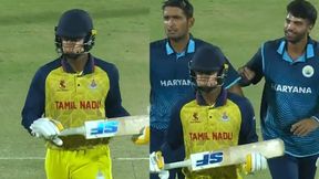 Vijay Hazare Trophy: ಈ ವಿಚಿತ್ರ ಕಾರಣಕ್ಕಾಗಿ ಬಾಯಿಗೆ ಟೇಪ್ ಹಾಕಿಕೊಂಡು ಬ್ಯಾಟಿಂಗ್ ಮಾಡಿದ ಬಾಬಾ ಇಂದ್ರಜಿತ್! Vijay Hazare Trophy: ಈ ವಿಚಿತ್ರ ಕಾರಣಕ್ಕಾಗಿ ಬಾಯಿಗೆ ಟೇಪ್ ಹಾಕಿಕೊಂಡು ಬ್ಯಾಟಿಂಗ್ ಮಾಡಿದ ಬಾಬಾ ಇಂದ್ರಜಿತ್!