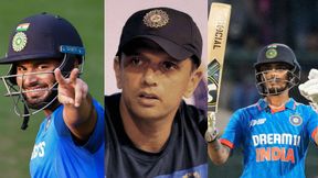 ಟಿ20 ವಿಶ್ವಕಪ್ಗೆ ವಿಕೆಟ್ ಕೀಪರ್ ಸ್ಪರ್ಧೆಯಲ್ಲಿ ಇಶಾನ್ ಕಿಶನ್, ರಿಷಭ್ ಪಂತ್: ಸುಳಿವು ಕೊಟ್ಟ ದ್ರಾವಿಡ್! ಟಿ20 ವಿಶ್ವಕಪ್ಗೆ ವಿಕೆಟ್ ಕೀಪರ್ ಸ್ಪರ್ಧೆಯಲ್ಲಿ ಇಶಾನ್ ಕಿಶನ್, ರಿಷಭ್ ಪಂತ್: ಸುಳಿವು ಕೊಟ್ಟ ದ್ರಾವಿಡ್!