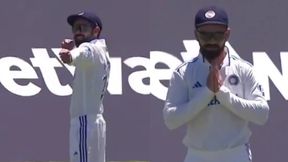  IND vs SA: ಶ್ರೀರಾಮನ ಧನಸ್ಸು ಹಿಡಿದ ಭಂಗಿಯೊಂದಿಗೆ ಕೇಶವ್ ಮಹಾರಾಜ್ ಸ್ವಾಗತಿಸಿದ ವಿರಾಟ್ ಕೊಹ್ಲಿ
