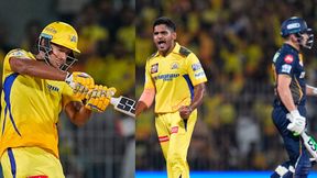 CSK vs GT: ಚೆಪಾಕ್ನಲ್ಲಿ ನಡೆಯದ 'ಶುಭ' ಆಟ; ಸಿಎಸ್ಕೆ ವಿರುದ್ಧ ಮಕಾಡೆ ಮಲಗಿದ ಗುಜರಾತ್ ಟೈಟನ್ಸ್ CSK vs GT: ಚೆಪಾಕ್ನಲ್ಲಿ ನಡೆಯದ 'ಶುಭ' ಆಟ; ಸಿಎಸ್ಕೆ ವಿರುದ್ಧ ಮಕಾಡೆ ಮಲಗಿದ ಗುಜರಾತ್ ಟೈಟನ್ಸ್