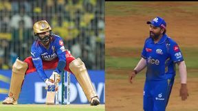 MI vs RCB: 'ವಿಶ್ವಕಪ್ ಖೇಲ್ನಾ ಹೈ'; ದಿನೇಶ್ ಕಾರ್ತಿಕ್ಗೆ ಕಾಲೆಳೆದ ರೋಹಿತ್ ಶರ್ಮಾ; ವಿಡಿಯೋ ವೈರಲ್ MI vs RCB: 'ವಿಶ್ವಕಪ್ ಖೇಲ್ನಾ ಹೈ'; ದಿನೇಶ್ ಕಾರ್ತಿಕ್ಗೆ ಕಾಲೆಳೆದ ರೋಹಿತ್ ಶರ್ಮಾ; ವಿಡಿಯೋ ವೈರಲ್