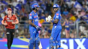 MI vs SRH IPL 2024 : ಮುಂಬೈಗೆ ಗೆಲುವು ತಂದು ಕೊಟ್ಟ ಸೂರ್ಯಕುಮಾರ್ ಯಾದವ್; ಕಮ್ಮಿನ್ಸ್ ಪಡೆಗೆ ಸೋಲು MI vs SRH IPL 2024 : ಮುಂಬೈಗೆ ಗೆಲುವು ತಂದು ಕೊಟ್ಟ ಸೂರ್ಯಕುಮಾರ್ ಯಾದವ್; ಕಮ್ಮಿನ್ಸ್ ಪಡೆಗೆ ಸೋಲು