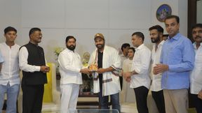  ಮಹಾರಾಷ್ಟ್ರದ ನಾಲ್ವರು ಟಿ20 ವಿಶ್ವಕಪ್ ವಿಜೇತರನ್ನು ಸನ್ಮಾನಿಸಿದ ಸಿಎಂ ಏಕನಾಥ್ ಶಿಂಧೆ