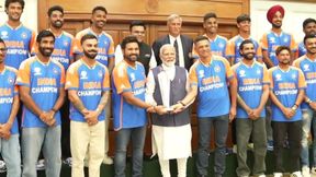 ಪ್ರಧಾನಿ ನರೇಂದ್ರ ಮೋದಿ ಭೇಟಿ ಮಾಡಿ ಉಪಹಾರ ಸೇವಿಸಿದ ಟೀಮ್ ಇಂಡಿಯಾ; ಆಟಗಾರರು, ಸಿಬ್ಬಂದಿಗೆ ಸನ್ಮಾನ