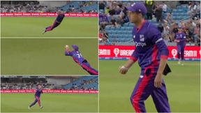 What a Catch: ಸ್ಯಾಂಟ್ನರ್‌ ಹಿಂಬದಿಯಿಂದ ಹಿಡಿದ ಕ್ಯಾಚ್‌ ಸಖತ್‌ ವೈರಲ್ 