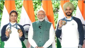  ಪ್ಯಾರಿಸ್ ಒಲಿಂಪಿಕ್ಸ್‌ ಕ್ರೀಡಾ ಪಟುಗಳನ್ನು ಭೇಟಿ ಮಾಡಿದ ಮೋದಿ 