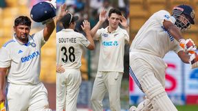 IND vs NZ Test: ಕಿವೀಸ್‌ಗೆ 107 ರನ್‌ ಗುರಿ ನೀಡಿದ ಭಾರತ; ರೋಚಕತೆ ಹುಟ್ಟಿಸಿರುವ ಟೆಸ್ಟ್‌ 
