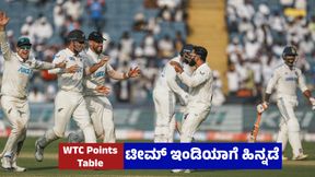 WTC Points Table: ಕಿವೀಸ್‌ ವಿರುದ್ಧದ ಸೋನಿಂದ ಭಾರತಕ್ಕೆ ಹಾನಿ: ಮೊದಲೆರಡು ಸ್ಥಾನಗಳಿಗೆ ಭಾರೀ ಪೈಪೋಟೊ 