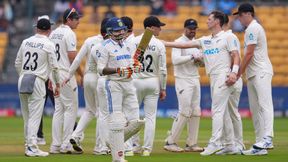 IND vs NZ 1st Test: ಕಿವೀಸ್ ವೇಗಕ್ಕೆ ದಿಕ್ಕೆಟ್ಟ ಭಾರತ; ರೋಹಿತ್ ಪಡೆ 46 ರನ್ಗೆ ಆಲೌಟ್ IND vs NZ 1st Test: ಕಿವೀಸ್ ವೇಗಕ್ಕೆ ದಿಕ್ಕೆಟ್ಟ ಭಾರತ; ರೋಹಿತ್ ಪಡೆ 46 ರನ್ಗೆ ಆಲೌಟ್
