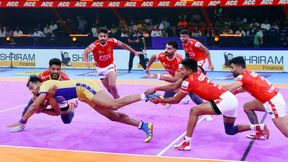  Pro kabaddi: ನರೇಂದ್ರ ಕಂಡೋಲಾ ದಾಳಿಗೆ ಬೆದರಿದ ಗುಜರಾತ್ ಜೈಂಟ್ಸ್; ತಮಿಳ್ ತಲೈವಾಸ್‌ಗೆ ಸುಲಭ ಜಯ 