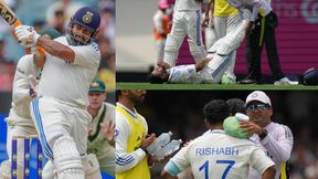 Rishabh Pant: ಚೆಂಡು ಬಡೆದು ಮೈಗೆಲ್ಲಾ ಗಾಯ: ಚಿಕ್ಕ ಇನಿಂಗ್ಸ್ನಲ್ಲೂ ರಿಷಭ್ ದಾಖಲೆ Rishabh Pant: ಚೆಂಡು ಬಡೆದು ಮೈಗೆಲ್ಲಾ ಗಾಯ: ಚಿಕ್ಕ ಇನಿಂಗ್ಸ್ನಲ್ಲೂ ರಿಷಭ್ ದಾಖಲೆ