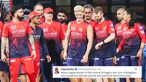 RCB ನಮ್ಮ ಸಿಂಹಗಳು: ಮುಂಬೈ ವಿರುದ್ಧ ರಜತ್‌ ಪಡೆ ಗೆದ್ದ ಬಳಿಕ ವಿಜಯ್ ಮಲ್ಯ ಪೋಸ್ಟ್‌