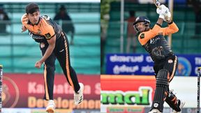Maharaja Trophy T20 2026: ಹುಬ್ಬಳ್ಳಿ ಜಯದಲ್ಲಿ ಮಿಂಚಿದ ವೈಭವ್ ಶರ್ಮಾ, ಮಯಾಂಕ್ ಮಿಂಚು Maharaja Trophy T20 2026: ಹುಬ್ಬಳ್ಳಿ ಜಯದಲ್ಲಿ ಮಿಂಚಿದ ವೈಭವ್ ಶರ್ಮಾ, ಮಯಾಂಕ್ ಮಿಂಚು
