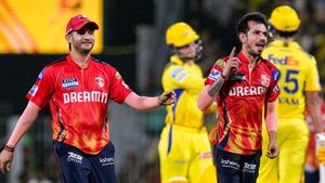  Yuzvendra Chahal: ಚಾಲಕಿ ಚಹಾಲ್ ಹ್ಯಾಟ್ರಿಕ್ ಸಂಭ್ರಮ